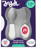 Sztućce dla dzieci - Zestaw 2 sztućców Doddl - kolor różowy - miniaturka - grafika 1