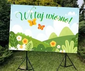 Pomoce naukowe - Witaj Wiosno 2- Baner do szkoły i przedszkola - miniaturka - grafika 1