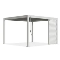 Kratki i pergole - Panel żaluzjowy poziomy do pergoli ELEGANCE/DELUXE/FUSION 1.3 m White - Gutroof - miniaturka - grafika 1