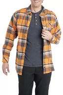 Koszule męskie - Legendary Whitetails Męska koszula flanelowa Buck Camp z długim rękawem, Heather Button Down, koszula rekreacyjna ze sznurkiem i długim rękawem (1 opakowanie) - miniaturka - grafika 1