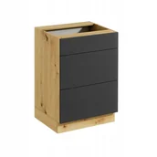 Szafki kuchenne - Szafka kuchenna stojąca Vinto 60cm szary - miniaturka - grafika 1