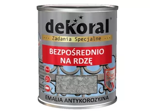 Emalia Dekoral Antykor Szaro-srebrny młotkowy 0,65L Emantyk Mł. Szaro-Srebrny 0.65L - Farby wewnętrzne - miniaturka - grafika 1