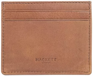 Hackett London Męski portfel Oxford CARDHOLDER podwójnie składany, niebieski (granatowy/brązowy), jeden rozmiar, Niebieski (granatowy/brązowy), Rozmiar Uniwersalny - Portfele - miniaturka - grafika 1