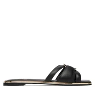 Klapki i japonki damskie - Klapki Aldo Yesenia 13623189 Czarny - miniaturka - grafika 1