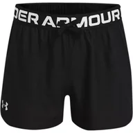 Spodnie i spodenki dla dziewczynek - Spodenki krótkie dziewczęce Under Armour Play Up Solid Shorts - miniaturka - grafika 1