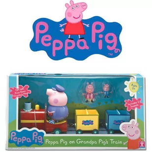 Tm Toys PEPPA Pociąg PEP-05034 - Figurki dla dzieci - miniaturka - grafika 1