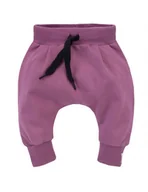 Spodenki dla niemowląt - Pinokio pumpy spodnie niemowlęce bawełniane ciemny róż MY GARDEN 62-74, Rozmiar: 62 - miniaturka - grafika 1