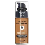 Podkłady do twarzy - Revlon ColorStay Combination/Oily Skin 400 Caramel 30ml - miniaturka - grafika 1