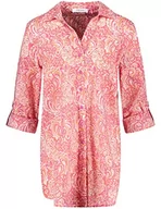 Bluzki damskie - GERRY WEBER Edition Damska bluzka 860024-66429, fioletowa/różowa/czerwona/pomarańczowa, nadruk: 38, liliowy/różowy/czerwony/pomarańczowy nadruk - miniaturka - grafika 1