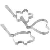 Pojemniki na przyprawy - Fackelmann Foremka do jajek sadzonych 47205 - miniaturka - grafika 1