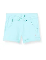 Spodenki damskie - United Colors of Benetton (Z6ERJ) Szorty Dziewczęce i dziewczęta, Turkusowy 0z8, XS - miniaturka - grafika 1