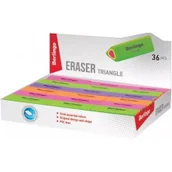 Gumki biurowe - Berlingo Gumka 'Triangle' 36 szt. - miniaturka - grafika 1