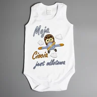 Body dla niemowląt - Moja ciocia jest odlotowa - body na ramiączkach - miniaturka - grafika 1