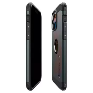 Etui Spigen Tough Armor MagSafe z podstawką na iPhone 15 Pro - zielone - Etui i futerały do telefonów - miniaturka - grafika 3