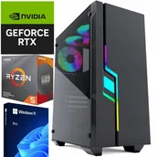 Zestawy komputerowe - KOMPUTER DO GIER RYZEN 5 3500X/32GB RAM/1TB/RTX 3050/ WIN11 PRO +OFFICE - miniaturka - grafika 1