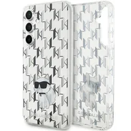 Etui i futerały do telefonów - Etui Karl Lagerfeld KLHCS23FEHNCMKLT Samsung Galaxy S23 FE hardcase Monogram Choupette transparent - miniaturka - grafika 1