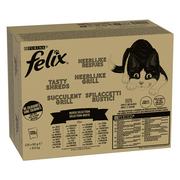 Mokra karma dla kotów - Jumbo Pack Felix "Tasty Shreds" Pouches 120 x 80 g - Mieszany wybór w sosie - miniaturka - grafika 1