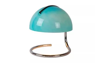 Lucide Cato 46516/01/35 lampa stołowa lampka 1x10W E27 niebieska/srebrna - Lampy stojące - miniaturka - grafika 1