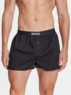 Majtki męskie - BOSS Komplet 2 par bokserek 50535781 Czarny - miniaturka - grafika 1