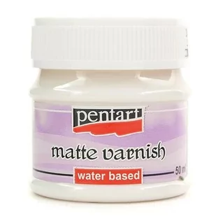 Lakier wodny matowy 50 ml Pentart - Decoupage - miniaturka - grafika 1