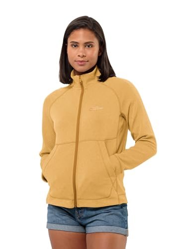 Jack Wolfskin Fernweh Jkt W Damska kurtka polarowa, Curry, M