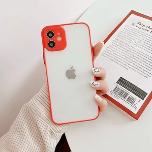 Milky Case silikonowe elastyczne półprzezroczyste etui do Xiaomi Redmi 9T czerwony - Etui i futerały do telefonów - miniaturka - grafika 3