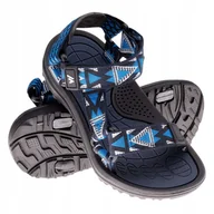 Moda i Uroda OUTLET - Sandały dziecięce Martes Essentials Mercheto Jr niebiesko-czarne rozmiar 30 - miniaturka - grafika 1