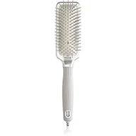 Szczotki i grzebienie do włosów - Olivia Garden Expert Care Rectangular, szczotka z nylonowym włosiem do włosów, Nylon Bristles Silver S - miniaturka - grafika 1