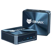 Mini PC - BMAX B10 Pro Mini PC Intel i7-13620H 10 Cores Max 4 9GHz 24GB LPDDR5 RAM 1TB SSD DP HDMI Type-C Triple Display WiFi 6 Blue 1296989EUDF - miniaturka - grafika 1