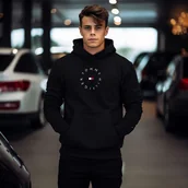 Bluzy damskie - Tommy Flag Hilfiger MW0MW22116 BDS Bluza z Kapturem M - Tommy Hilfiger - miniaturka - grafika 1