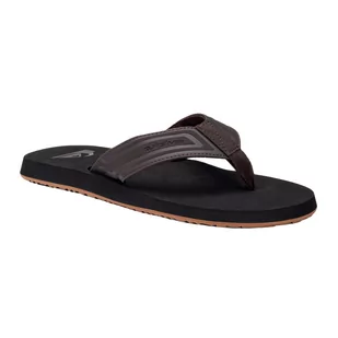 Japonki męskie Quiksilver Monkey Wrench Core brązowe AQYL101324 40 (7 US) - Klapki i japonki męskie - miniaturka - grafika 1