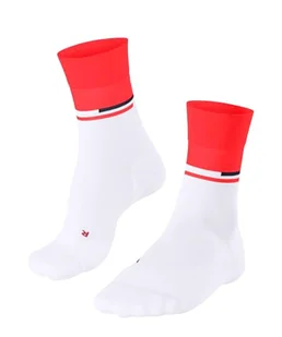 FALKE Mężczyźni Skarpety do biegania RU Compression Stabilizing M So lyocell materiał funkcyjny kompresyjne1 Para, Biały White 2008 Trend, 42-43 - Skarpetki damskie - miniaturka - grafika 1