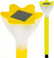 Lampy ogrodowe - Polux Lampa solarna wbijana w ziemię LED FLOWER 309389 SANICO 309389 - miniaturka - grafika 1