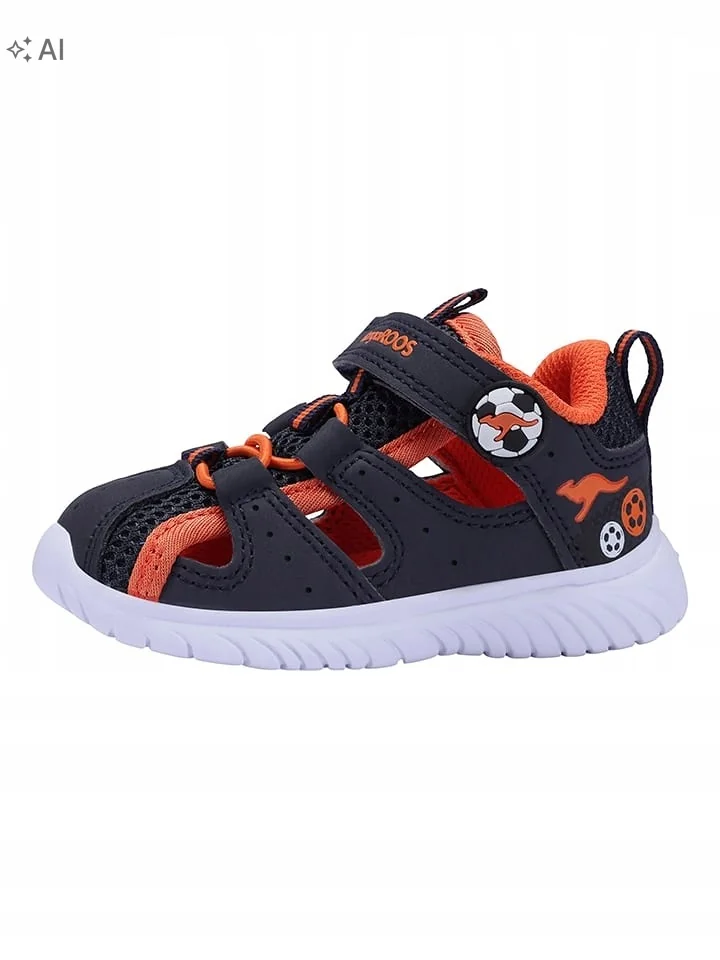 KANGAROOS SPORTOWE GRANATOWE BUTY DZIECIĘCE NA LATO 23 26PA