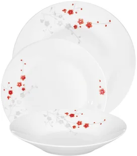 Serwis obiadowy Domotti Carla dla 6 osób 18 elementów - Serwisy obiadowe - miniaturka - grafika 1