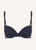 Stroje kąpielowe - Tommy Hilfiger Góra Od Bikini Push-Up blau - miniaturka - grafika 1