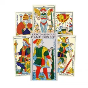 Tarot Arnoux i Amphoux 1801, karty - Ezoteryka - miniaturka - grafika 1