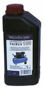Olej do sprężarek kompresorów Taurus 1 L Adler - Płyny eksploatacyjne do aut - miniaturka - grafika 1