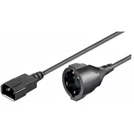 Kable komputerowe i do monitorów - Manhattan Kabel zasilający C14 / Schuko 1,5m - miniaturka - grafika 1