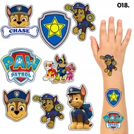 Zabawki kreatywne - TATUAŻE ZMYWALNE DLA DZIECI TYMCZASOWE PSI PATROL CHASE - 8 EL. / 150 WZORÓ - miniaturka - grafika 1