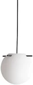 Lampy sufitowe - Frandsen - Koi Lampa Wisząca Ø25 Opal White/Black Frandsen - miniaturka - grafika 1