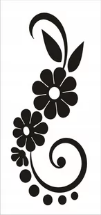 Naklejka na ścianę meble lustro dekor Ornament 128, 60x25 cm - Naklejki na ścianę - miniaturka - grafika 1