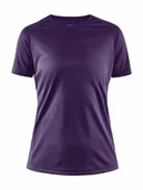 Koszulki i topy damskie - Craft CORE Unify Training Tee | damska koszulka sportowa S | True Purple | odzież sportowa dla kobiet z poliestru pochodzącego z recyklingu | zakrzywione szwy boczne | Quick Dry T-shirt damski | - miniaturka - grafika 1