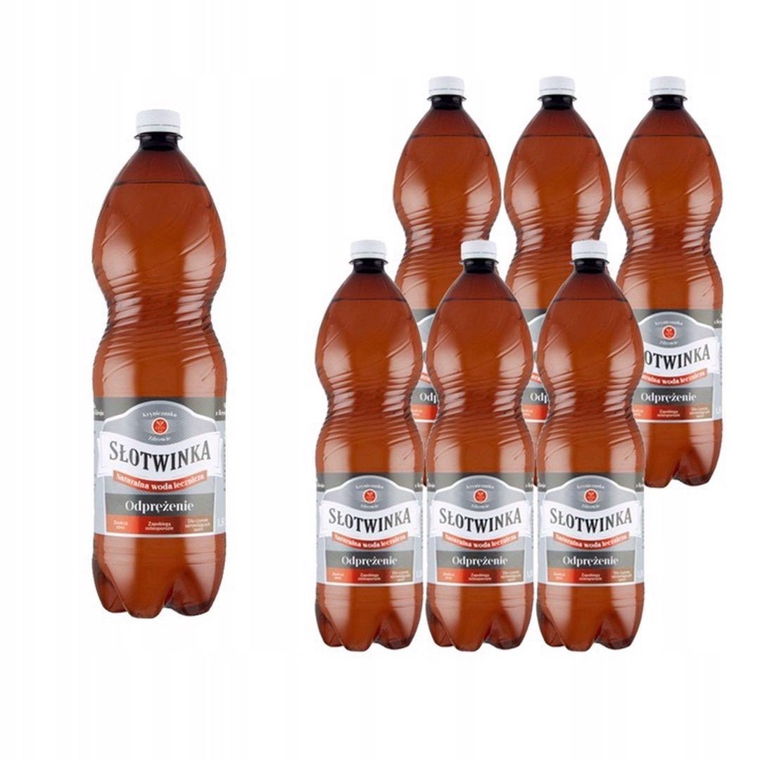 Słotwinka Naturalna woda lecznicza odprężenie 1,5 l x 6 sztuk