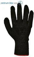 Rękawice robocze - PORTWEST A150 RĘKAWICA CLASSIC GRIP - LATEKS; CZARNY - miniaturka - grafika 1