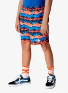 Odzież trekkingowa męska - Spodenki chłopięce The North Face Amphibious Class V Short - orange print - miniaturka - grafika 1