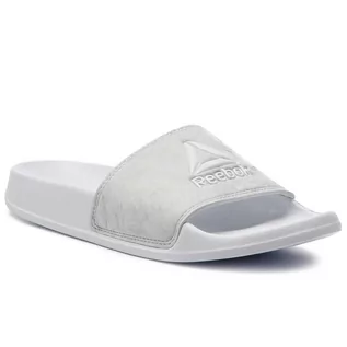 Klapki i japonki damskie - Reebok Klapki Fulgere Slide CN6471 White/Skull Grey - grafika 1