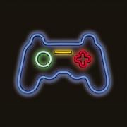 Pozostałe oświetlenie - Neon FOREVER TF1 Plexi LED Gamepad Wielobarwny FPNE03X - miniaturka - grafika 1