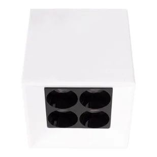 Sufitowa lampa kostka X-LINE C0251 Maxlight LED 5W 3000K do kuchni biały czarny - Lampy sufitowe - miniaturka - grafika 1