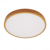 Oprawy, klosze i abażury - Plafon Riberio 75689 wd 3k LED drewniany - miniaturka - grafika 1